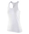 SR281F S281F Spiro Impact Ladies Softex® Fitness Top White colour image